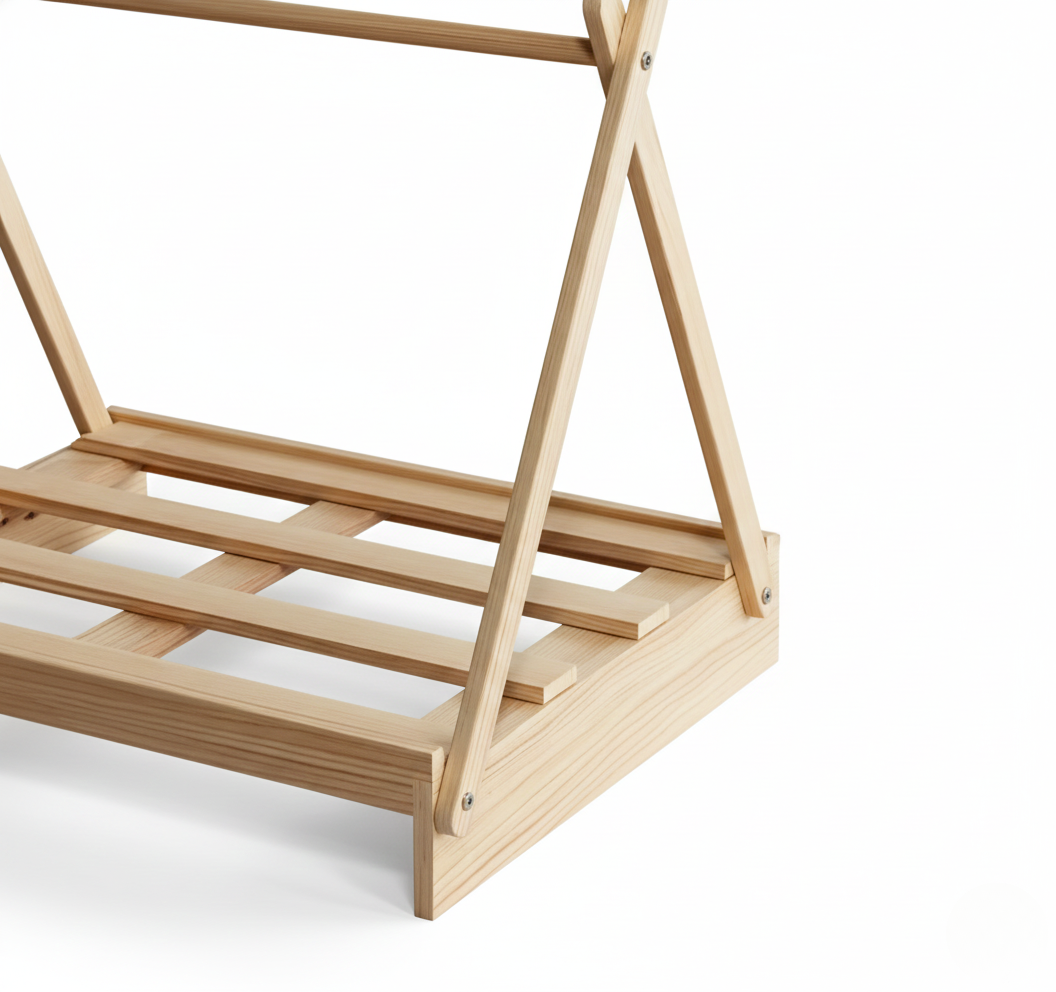 Modern Wooden Tent Bed - Image 2