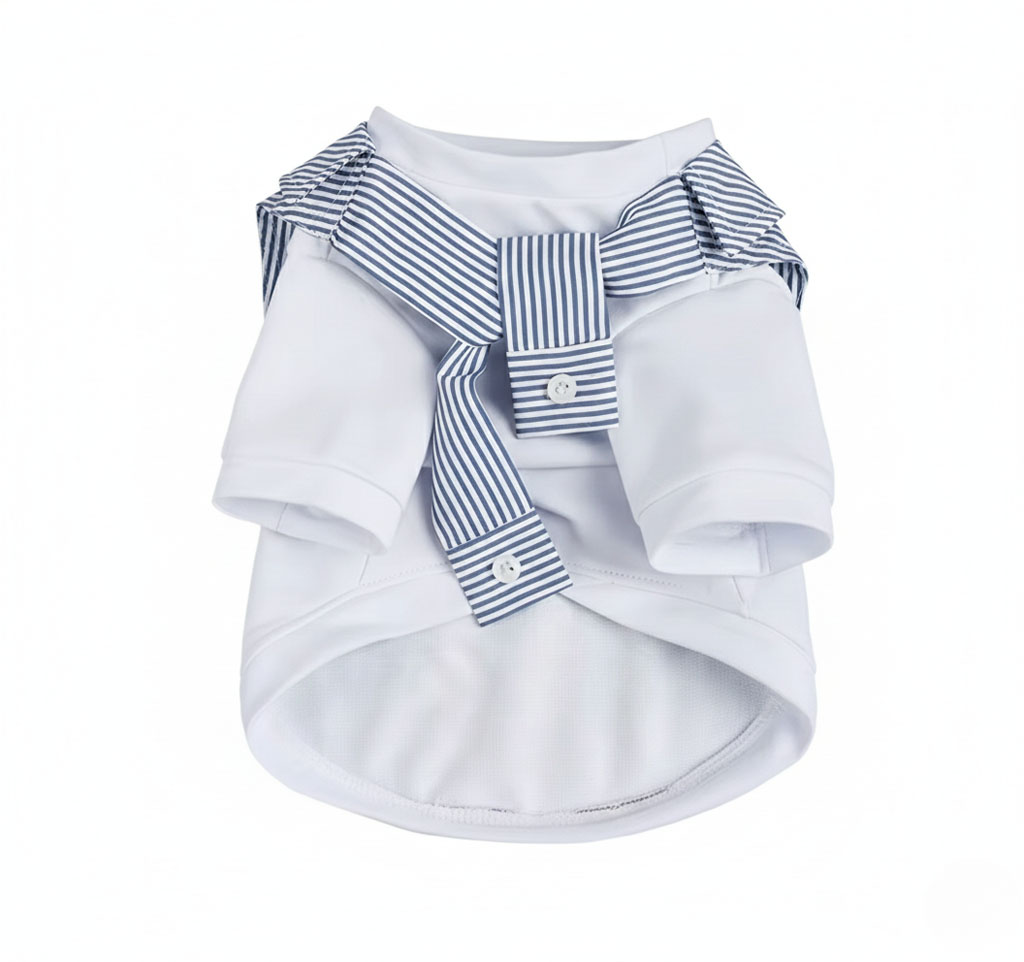 Striped Preppy Layered Top