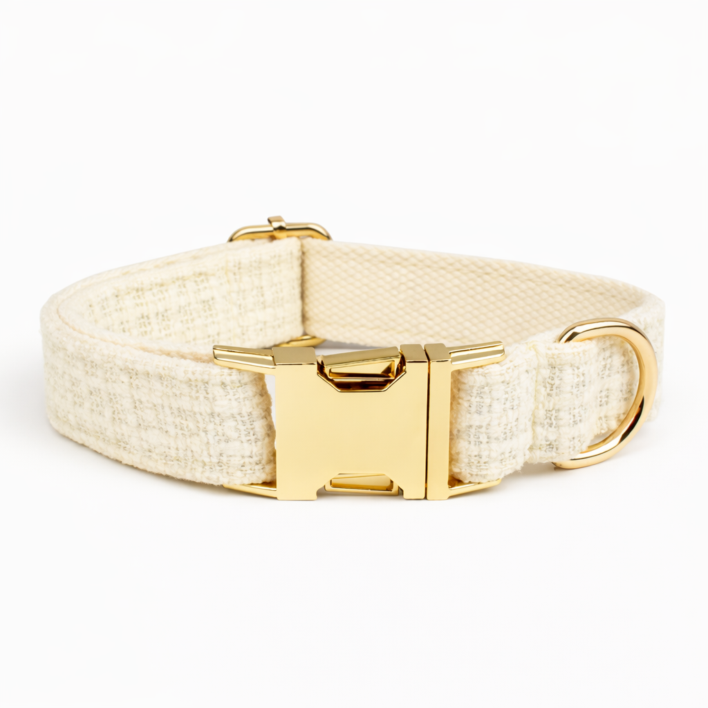 Tweed Texture Collar & Leash - Image 6