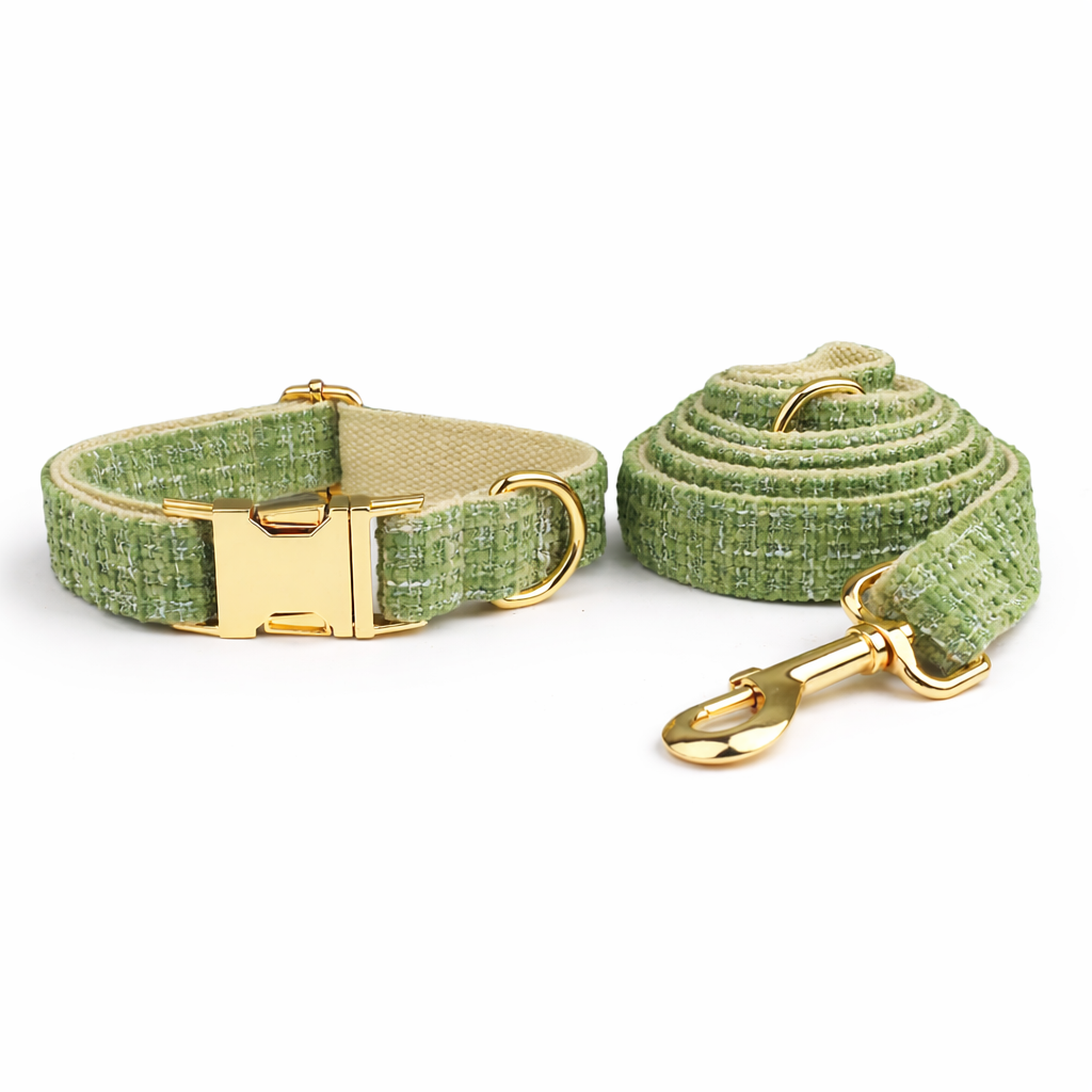Tweed Texture Collar & Leash - Image 8