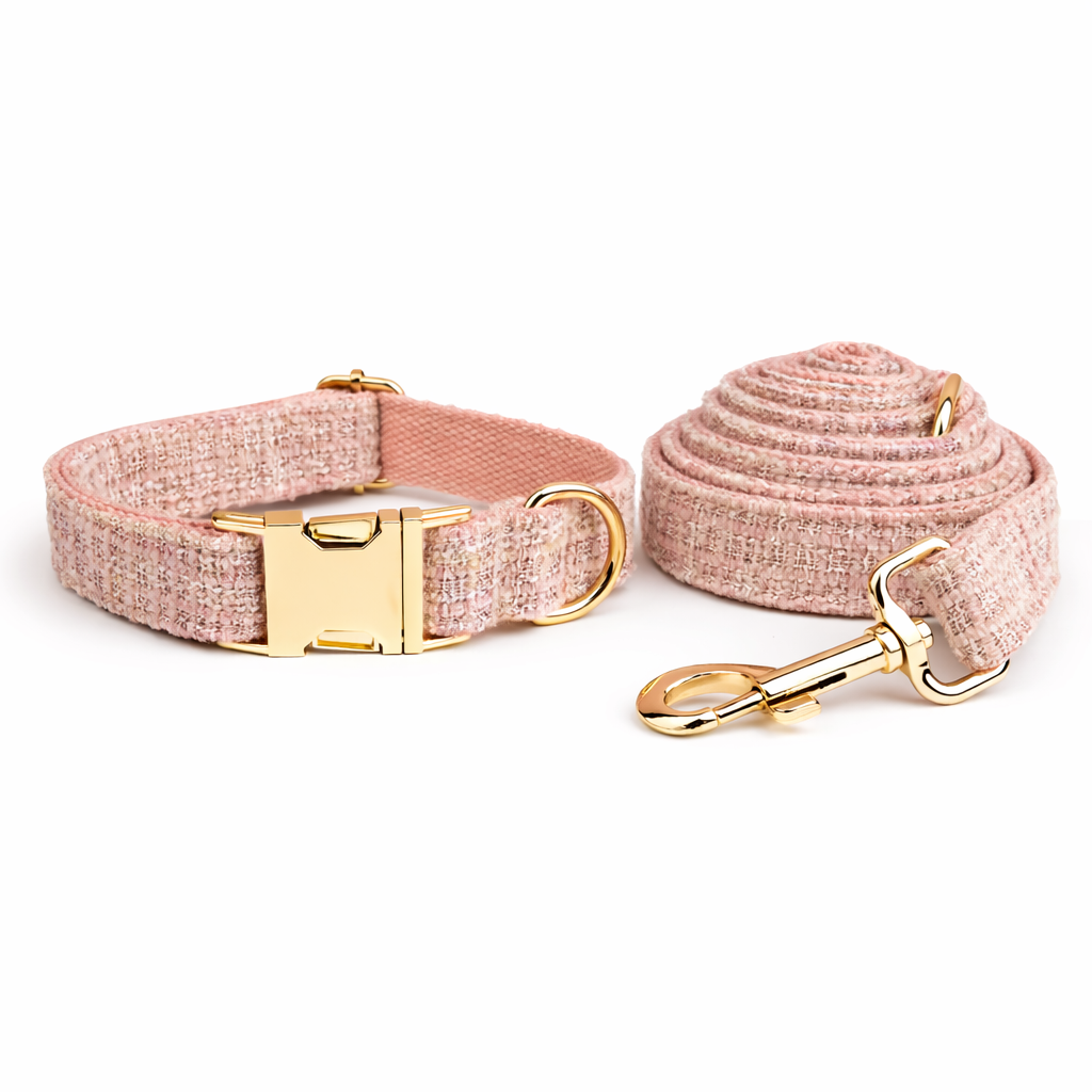 Tweed Texture Collar & Leash - Image 2