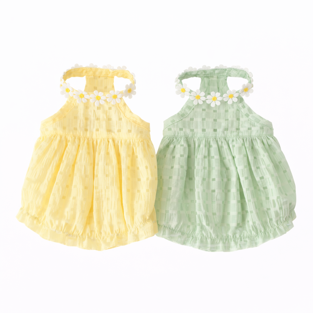 Daisy Breeze Cotton Dress