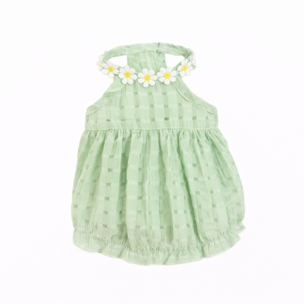 Daisy Breeze Cotton Dress - Image 3