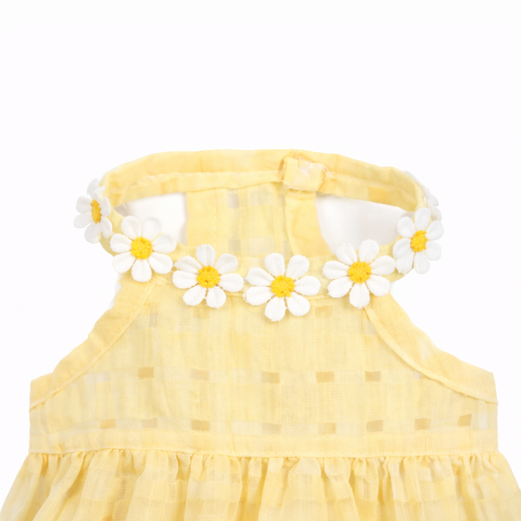 Daisy Breeze Cotton Dress - Image 4