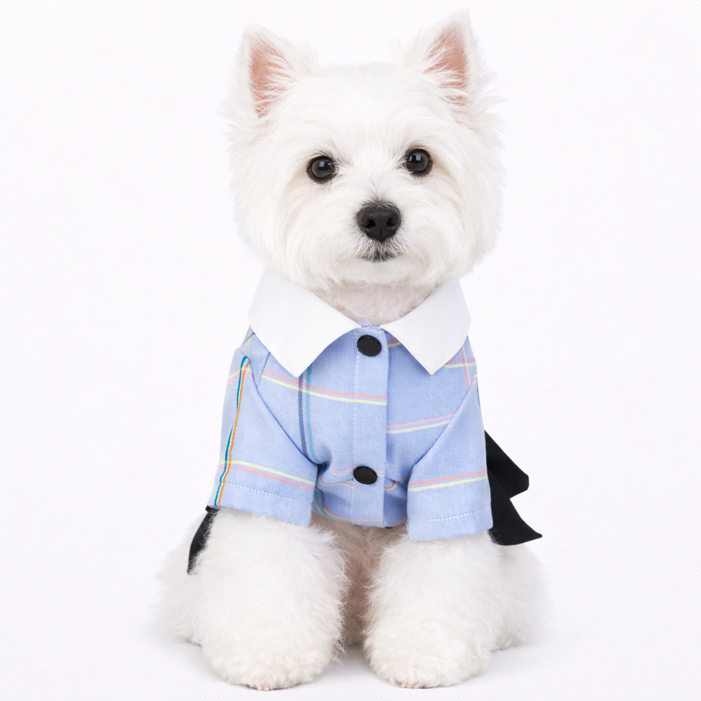 Classic Bowtie Suspender Dress - Image 4