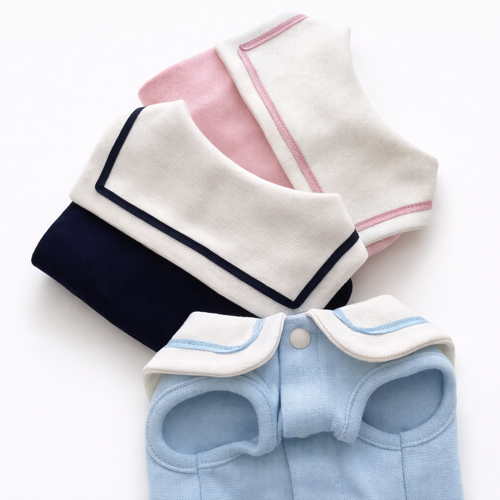 Soft Collar Cotton Top