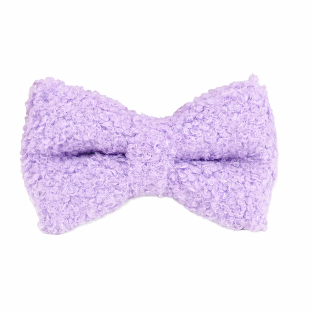 Wool Bouclé Bow Tie - Image 5