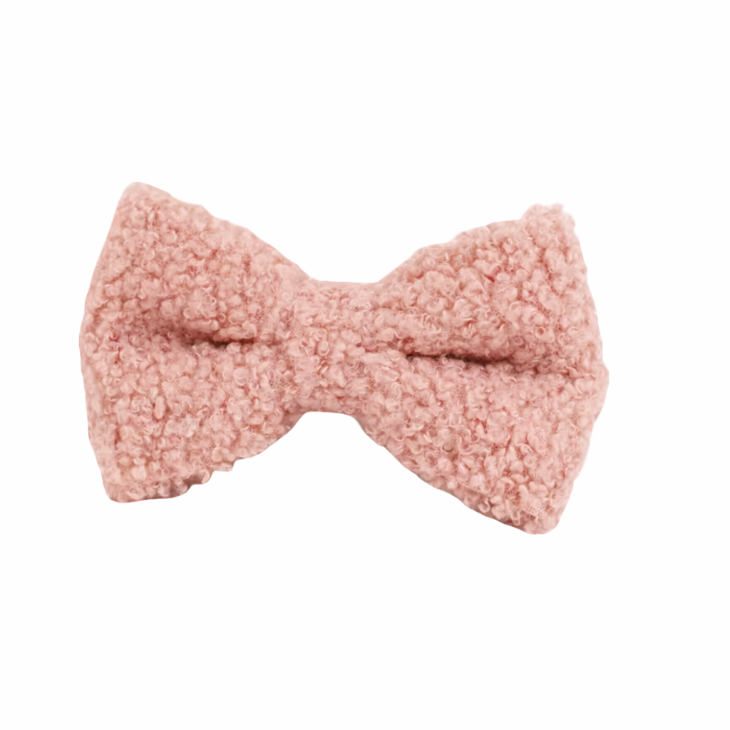 Wool Bouclé Bow Tie - Image 7