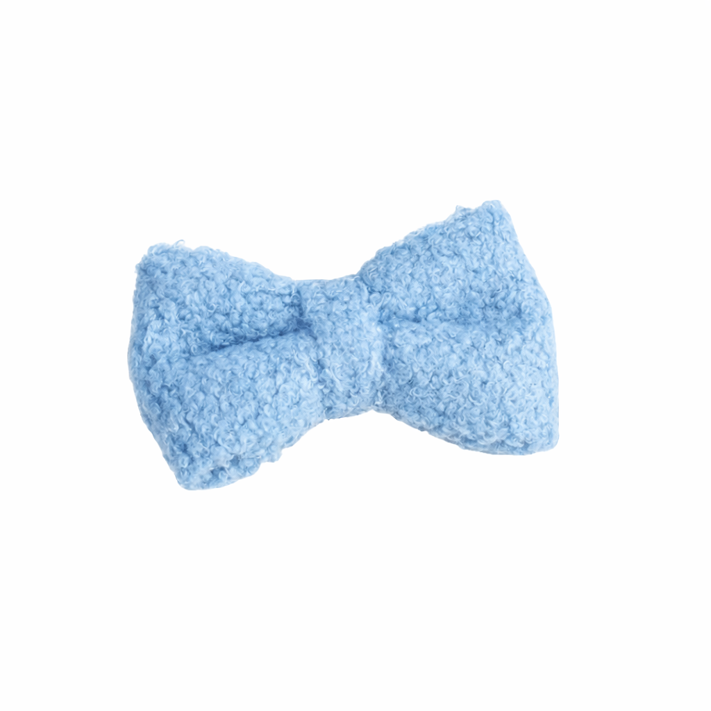 Wool Bouclé Bow Tie - Image 2