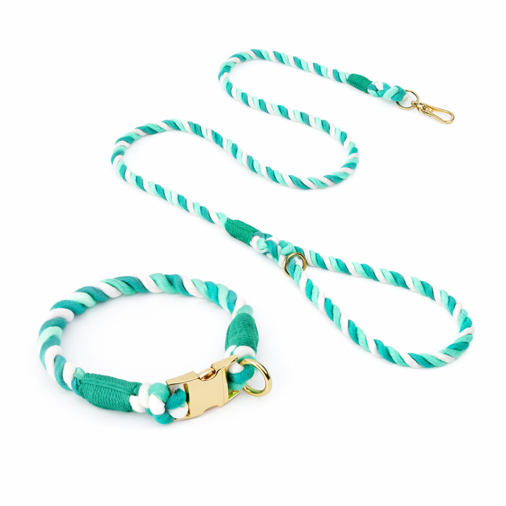 Pastel Rope Collar & Leash Set - 画像 (8)