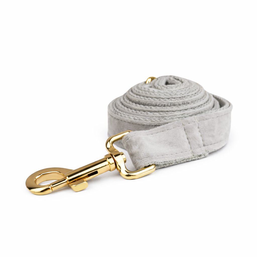 Velour Bow Collar & Leash Set - Image 6