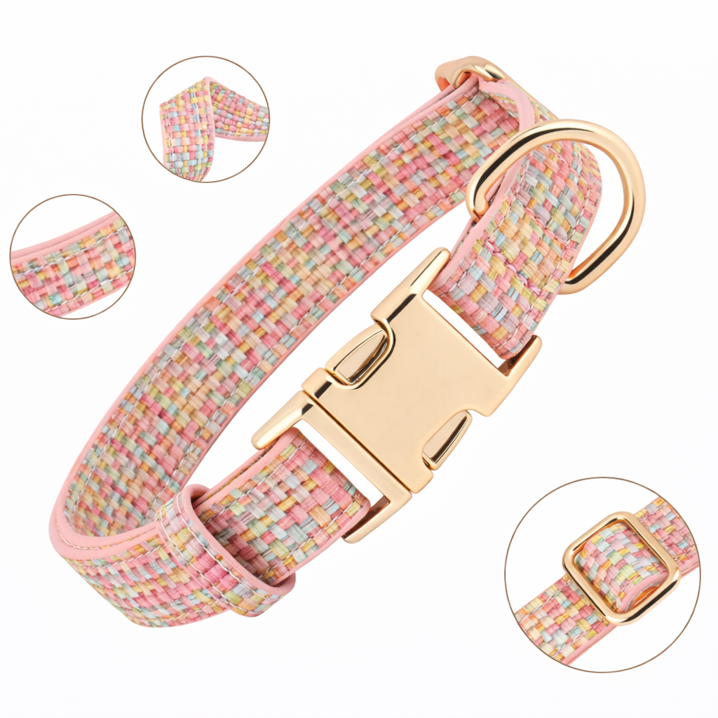 Pastel Weave Bow Collar - 画像 (3)