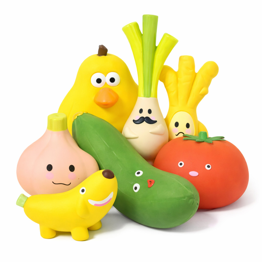 Veggie Friends Squeeze Toy