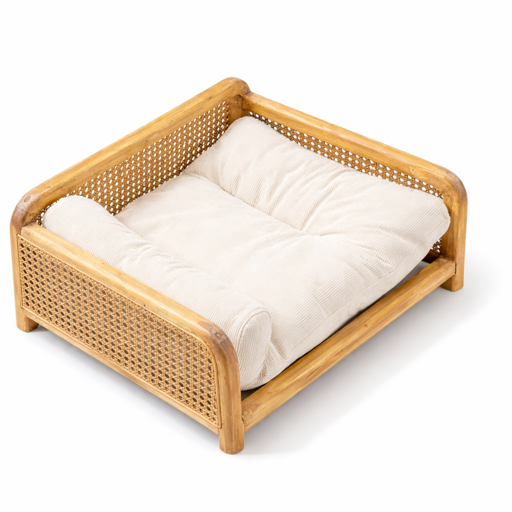Rattan Pet Sofa