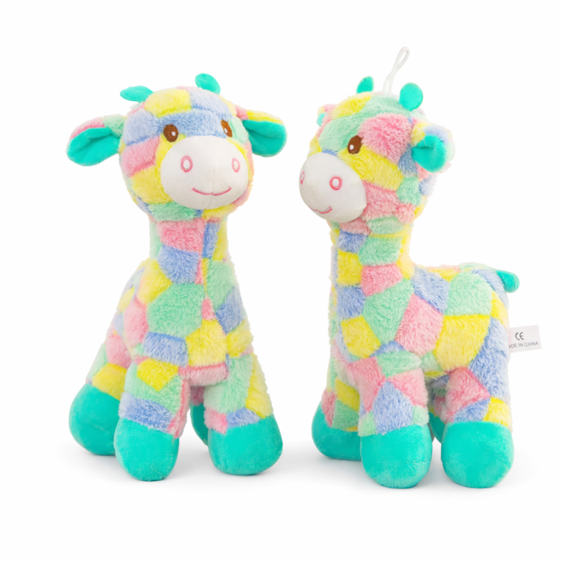 Pastel Giraffe Plush Toy