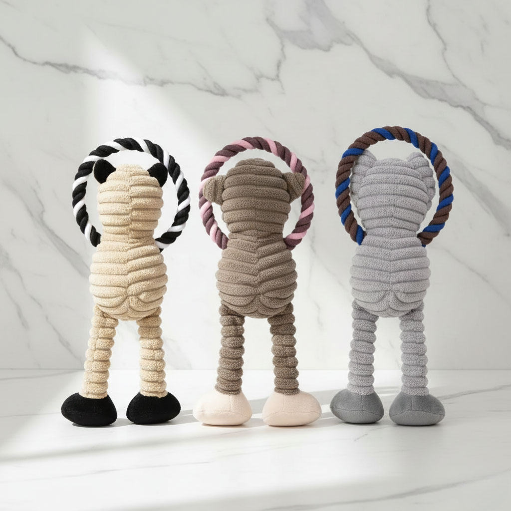 Animal Rope Plush Toy - Image 5