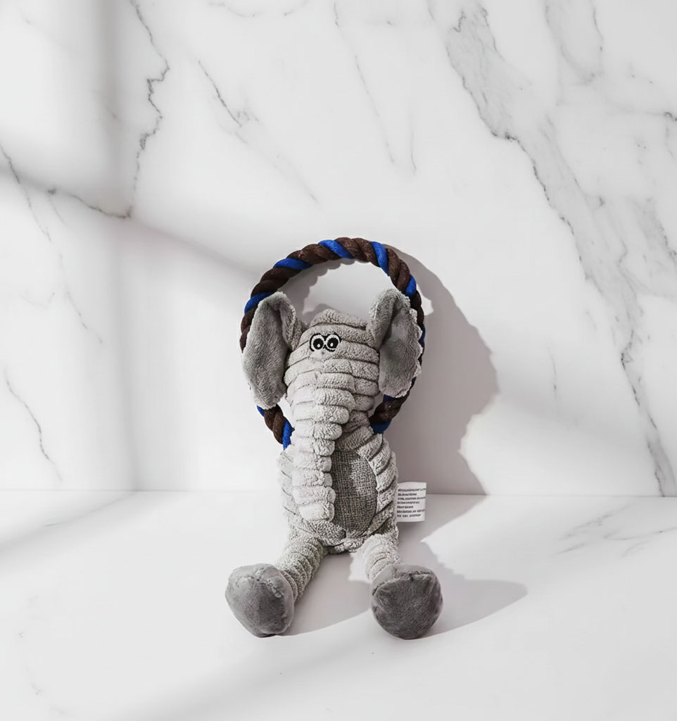 Animal Rope Plush Toy - Image 3