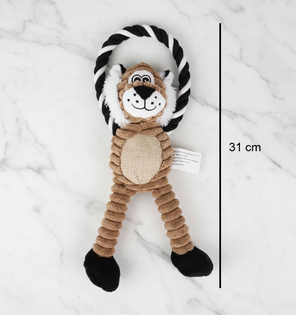 Animal Rope Plush Toy - Image 4