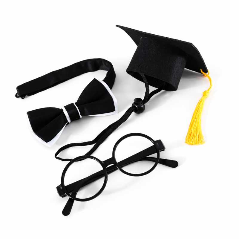 Classic Graduation Pet Costume Set